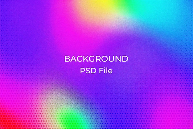a purple and blue background with a rainbow colored background