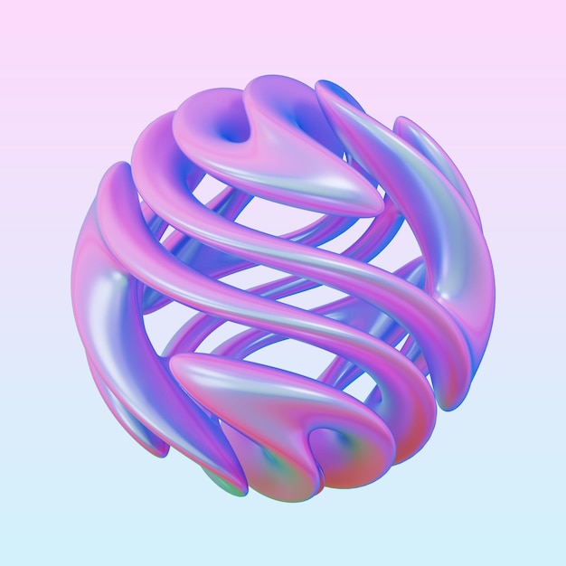 a purple and blue object with a purple and blue color