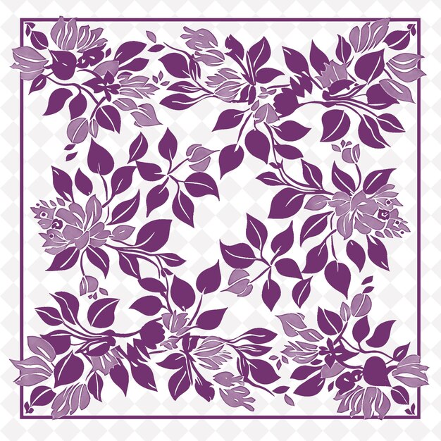 Фиолетово-фиолетовый цветочный дизайн с текстом пружины внизу