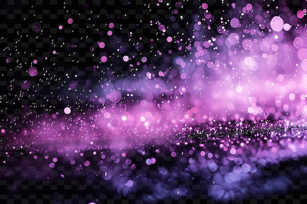 Фиолетовый фон с фиолетовыми и розовыми блесками и звездами