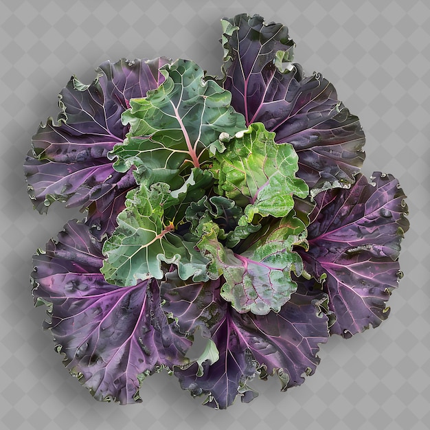 Фиолетовая капуста с фиолетовым листом
