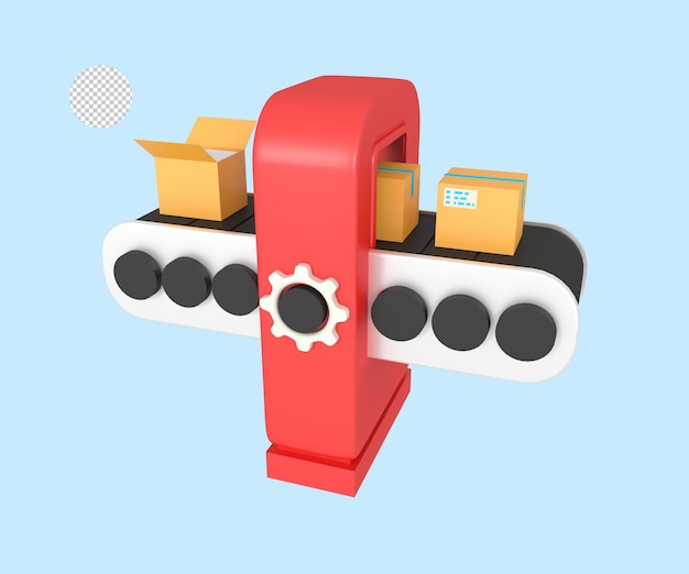 A red and white object that says'a lot of boxes'on it
