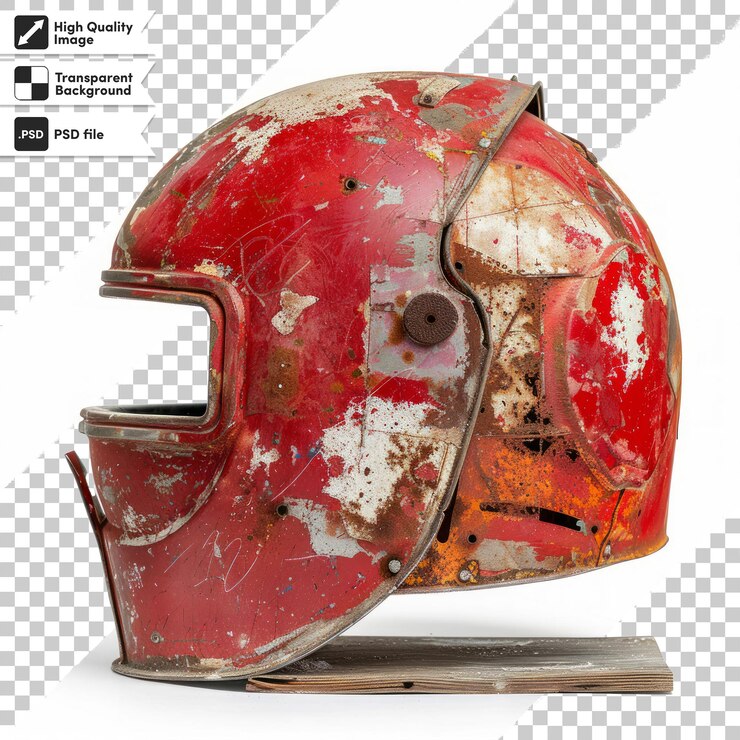 PSD a red helmet with a red helmet on it that saysnoon it