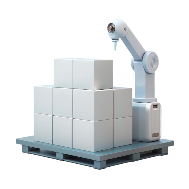 a robot that is on a platform with a camera on it