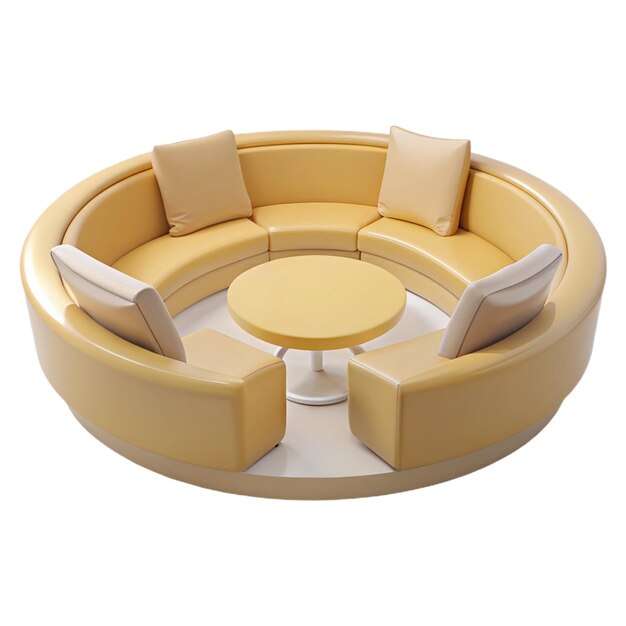 a round table with chairs and a round table with one that says quot no one is sitting on it quot