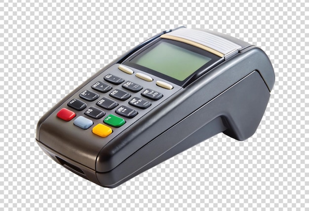 a silver calculator with a colorful buttons on it