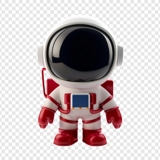 a small astronauts helmet is shown on a white background
