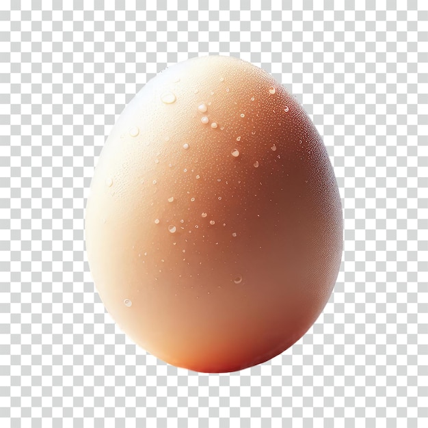 PSD Мягкое вареное яйцо на прозрачном фоне