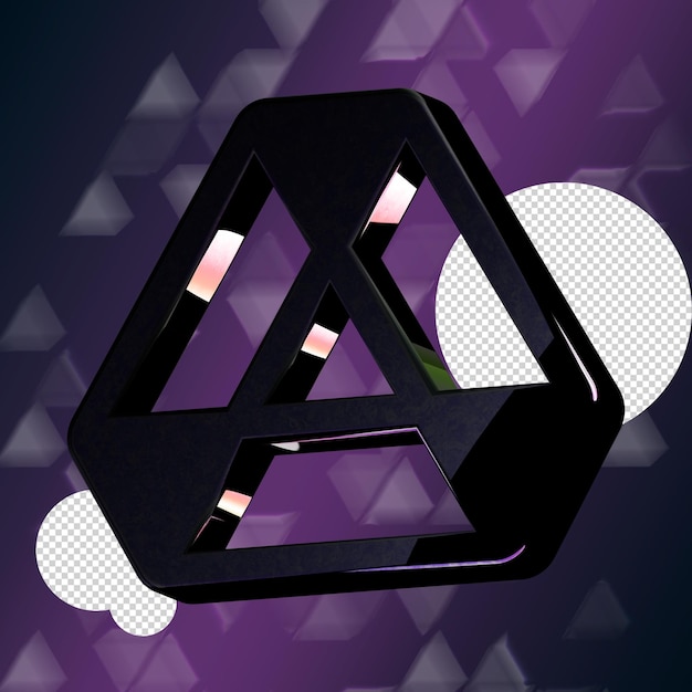 a stunning 3d icon with an elegant texture perfect for adding sophistication to any project