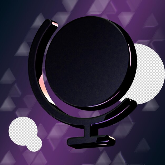 a stunning 3d icon with an elegant texture perfect for adding sophistication to any project