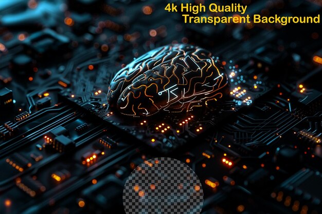 A subset of artificial intelligence that enables system on transparent background