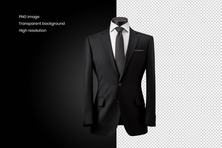 a suit with a tie on it that says  suit