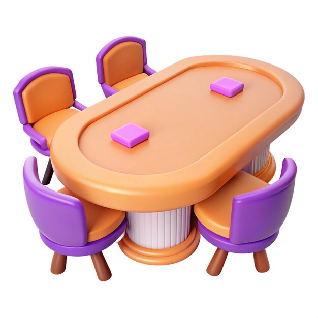 a table with a table and chairs with a table and a sign that says quot cafe quot