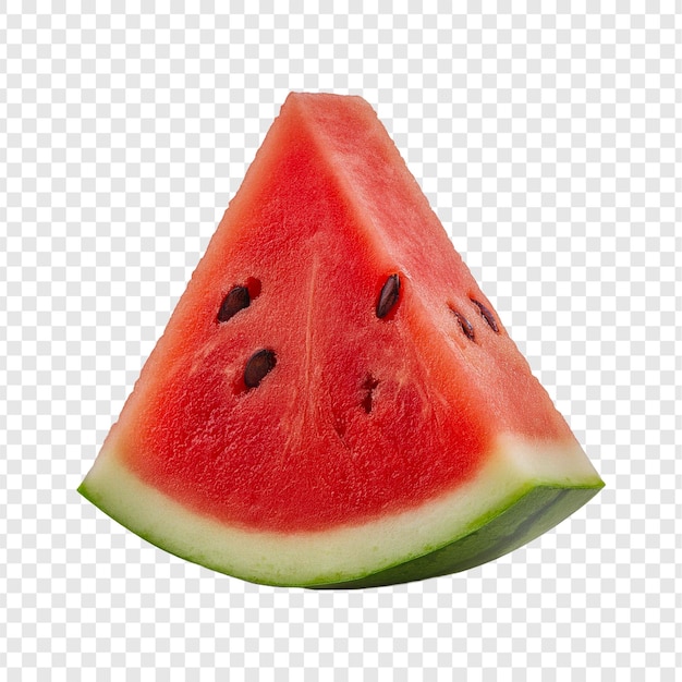 a watermelon with seeds on it