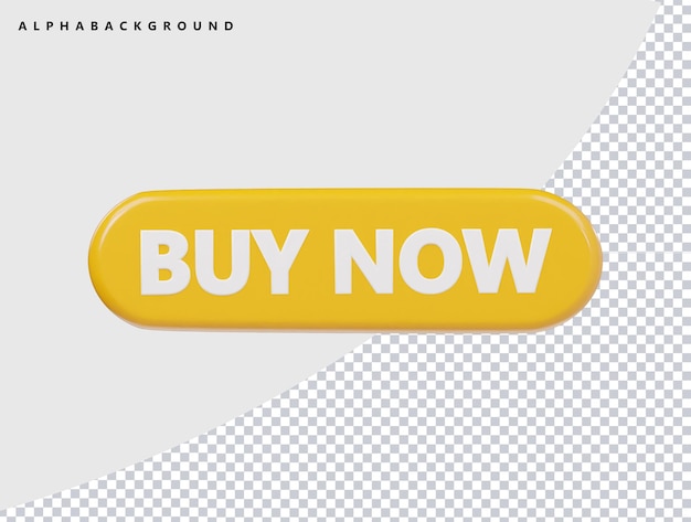 a yellow object that says buy now on it