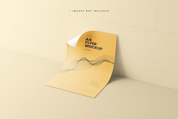 A4  A5 Flyer Mockups