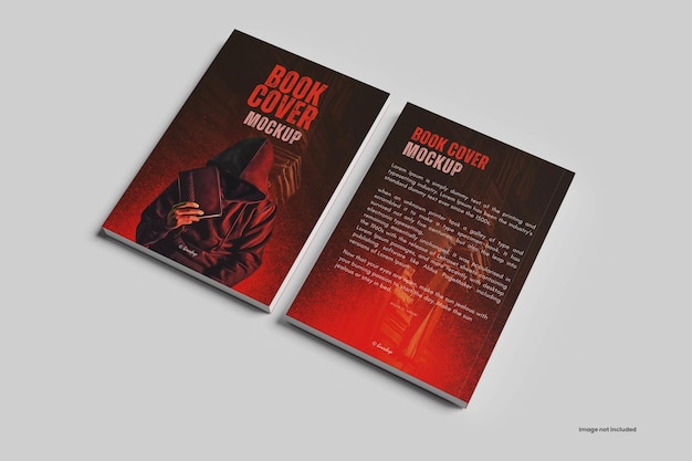 Mockup di copertina del libro a4