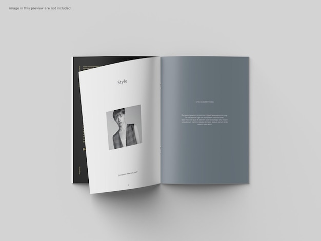 A4 Brochure Mockup