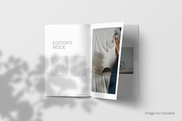 PSD a4 brochure mockup