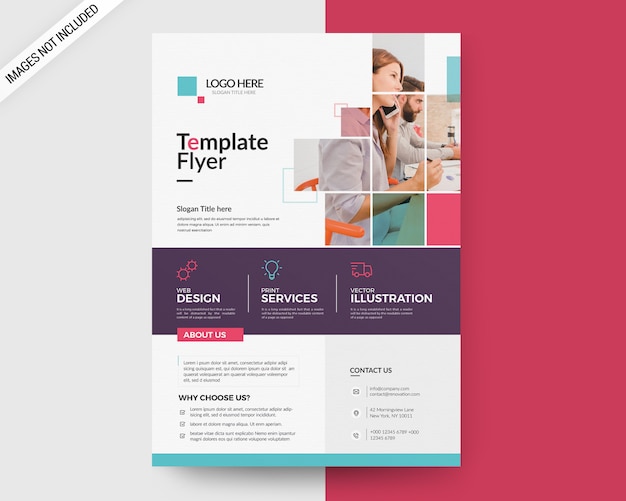 A4 Business Flyer Template