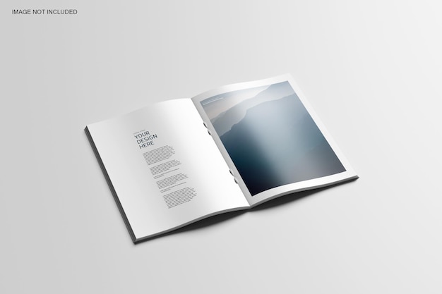 Mock-up rivista catalogo a4