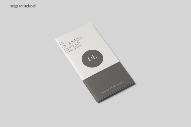 A4 DL Brochura Mockup czasopisma
