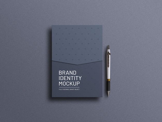 a4 envelope mockup