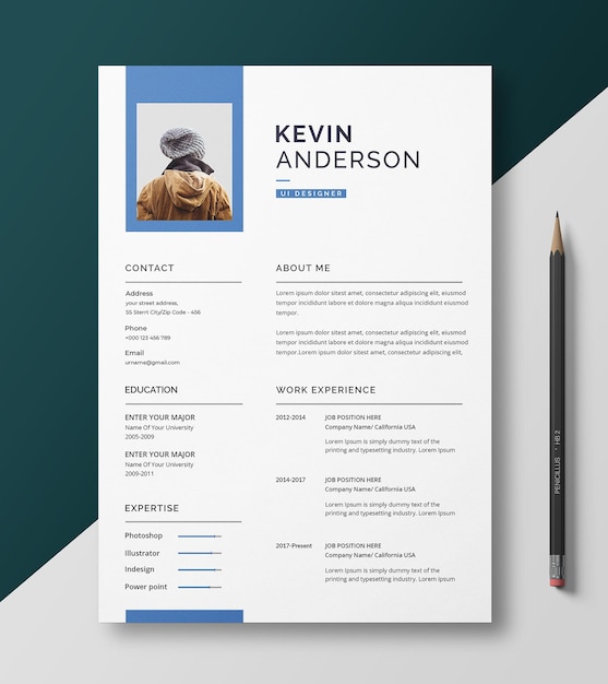 a4 flyer letterhead mockup