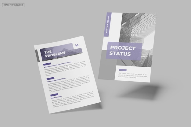 A4 Flyer Mockup