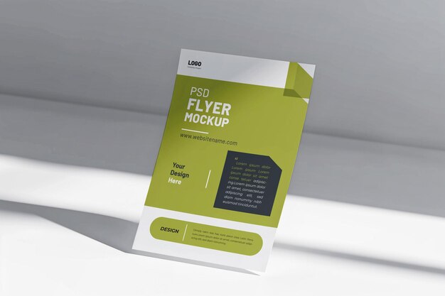 A4 flyer mockup