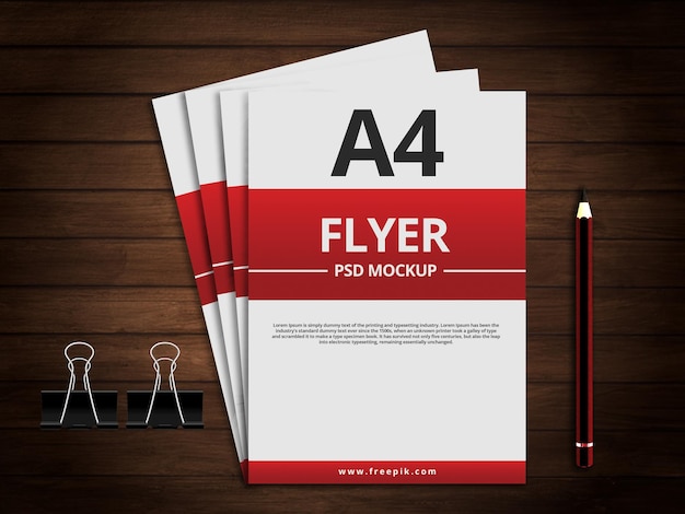 A4-flyermodel