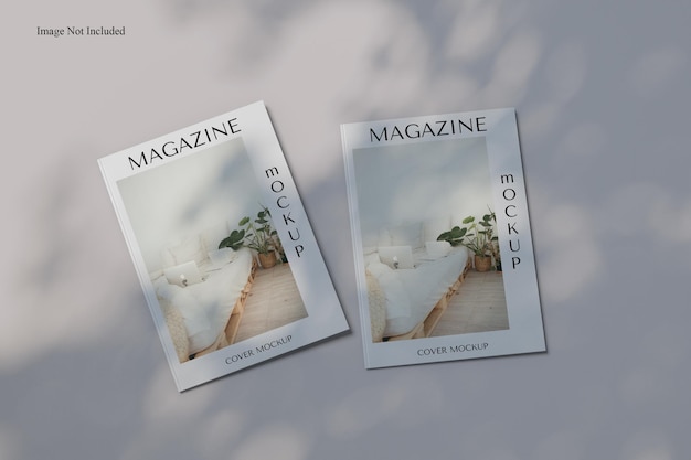 A4 magazine cover mockup