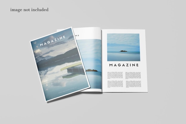 A4 magazine mockup