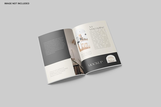 A4 magazine mockup