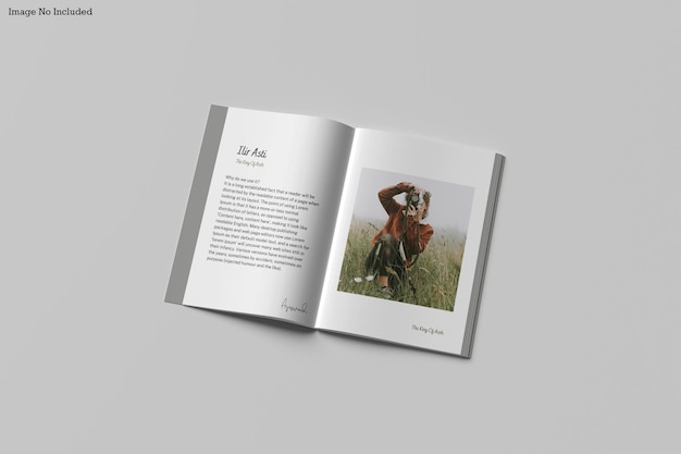 A4 Magazine Mockup