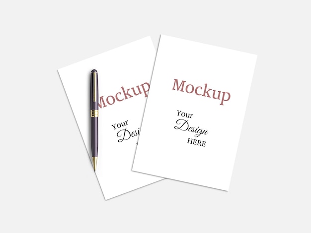 a4 Poster Brochure mockups Business flyer mockup