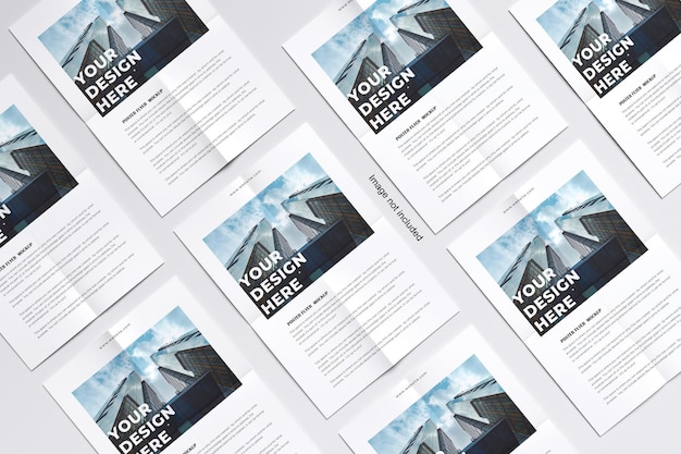 A4 Poster Flyer Mockup