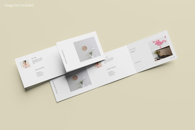a4 tri fold landscape brochure