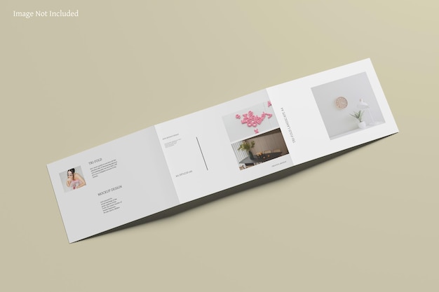 A4 Tri Fold Landscape Brochure