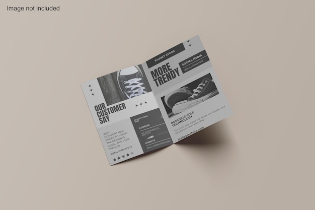 A4 tweevoudige brochure