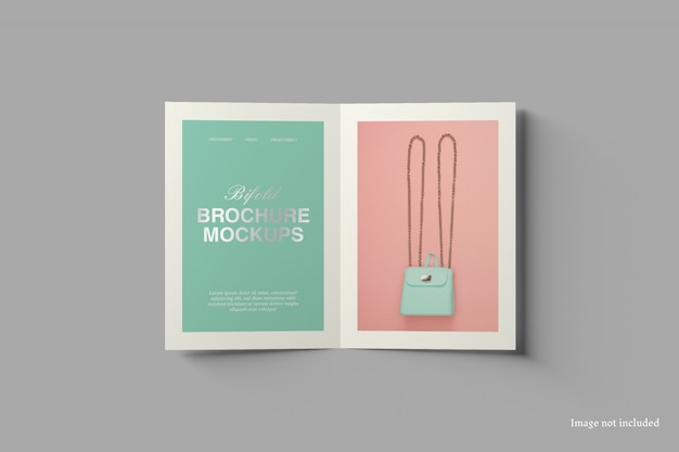 A5 Bifold Brochure Mockup