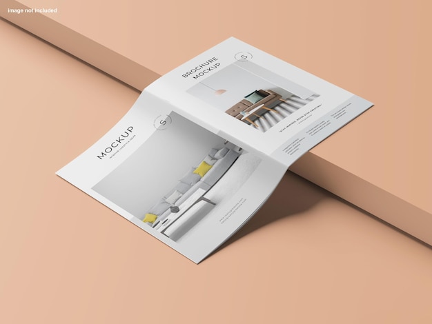 A5 brochure mockup