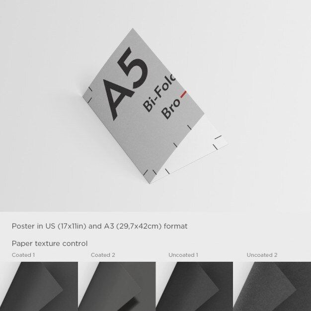 A5 brochure presentatie