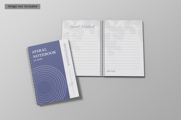 PSD a5 spiraal notebookmodel