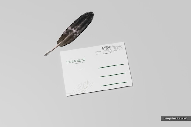 A6 postcard mockup