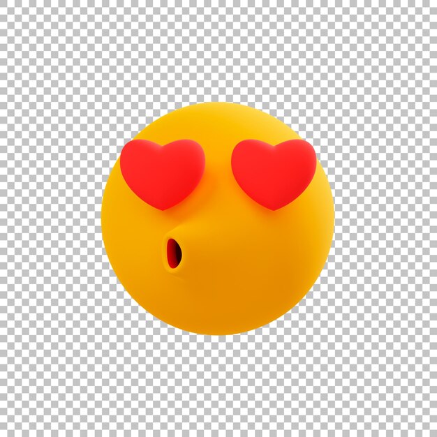 PSD aanbid emoticon 3d emoji pictogram