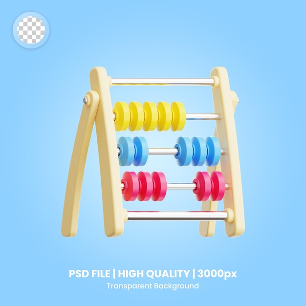 PSD abacus toy