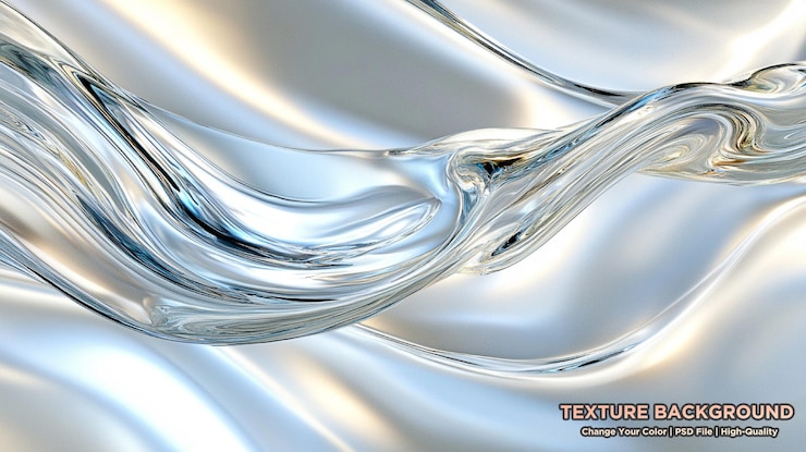 PSD abstract background of crystal refractions