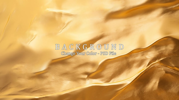 PSD abstract background golden wall copy space texture of golden decorative plaster