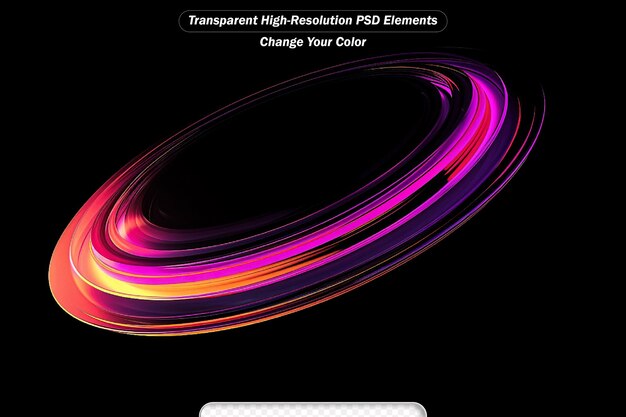 PSD abstract background luminous swirling elegant glowing circle